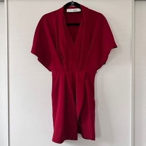 Iro Raelina Dress Size Fr 34 XS Burgundy